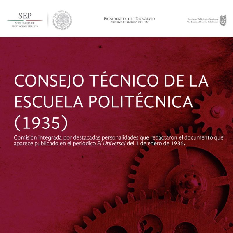 CONSEJO TÉCNICO DE LA ESCUELA POLITÉCNICA (1935)